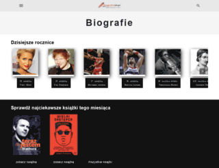 biografix.pl screenshot