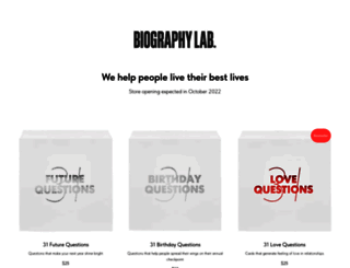 biographylab.com screenshot