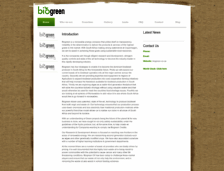 biogreen.co.za screenshot