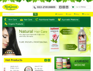 biogreenhealthcare.net screenshot