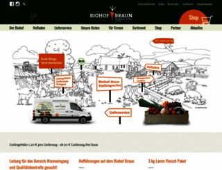 biohof-braun.de screenshot