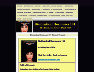 bioidenticalhormones101.com screenshot