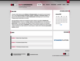 bioinformatics.ua.pt screenshot