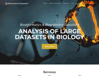 bioinformaticsconsultants.com screenshot