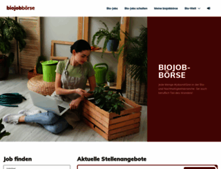 biojob-boerse.de screenshot