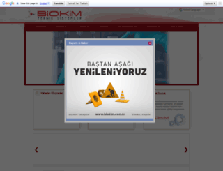 biokim.com.tr screenshot