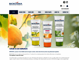 biokosma-me.com screenshot