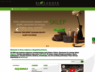 biolander.com screenshot
