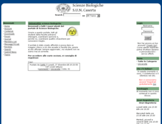 biologiacaserta.altervista.org screenshot