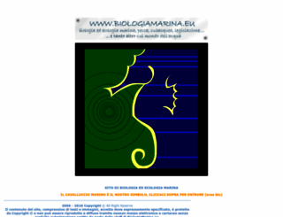 biologiamarina.eu screenshot