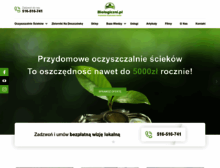 biologiczni.pl screenshot