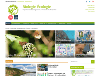 biologie-ecologie.com screenshot