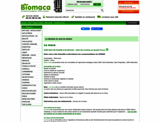 biomaca.fr screenshot