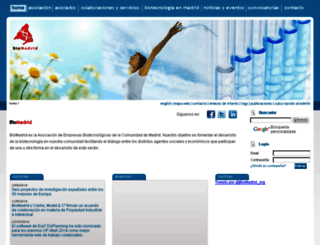 biomadrid.org screenshot