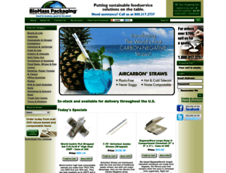 biomasspackagingstore.com screenshot