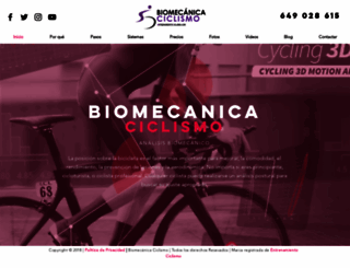 biomecanicaciclismo.es screenshot