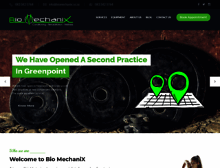 biomechanix.co.za screenshot