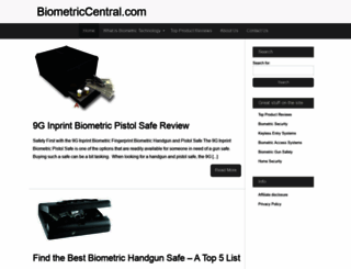 biometriccentral.com screenshot
