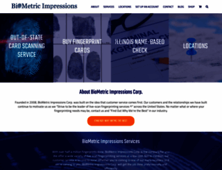 biometricimpressions.com screenshot