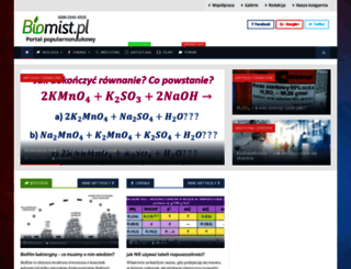 biomist.pl screenshot