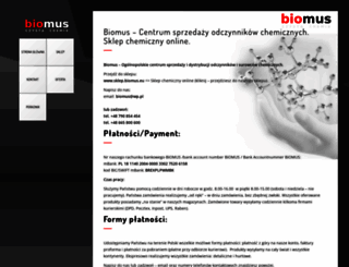 biomus.eu screenshot
