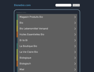 bionebio.com screenshot