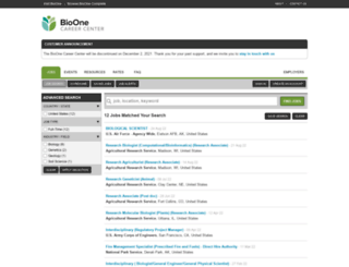 bioonecareercenter.org screenshot