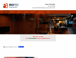 biopropharmacy.ca screenshot
