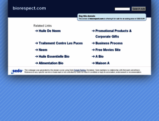 biorespect.com screenshot