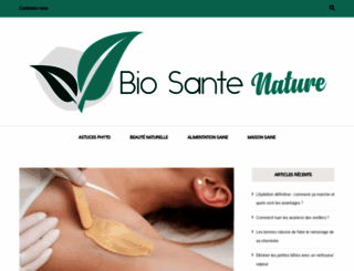 biosantenature.com screenshot