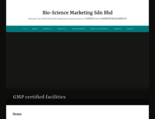 biosciencemarketing.com screenshot