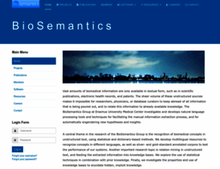 biosemantics.org screenshot
