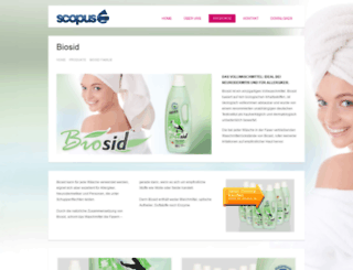 biosid.de screenshot
