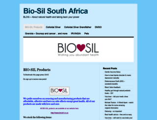 biosil.wordpress.com screenshot