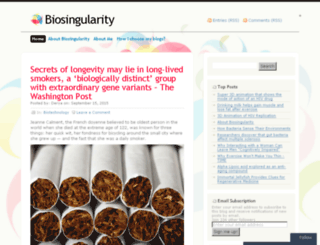 biosingularity.com screenshot