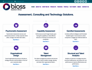 bioss.co.za screenshot