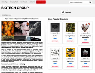 biotechgroup.co.in screenshot