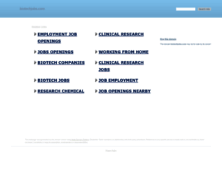 biotechjobs.com screenshot