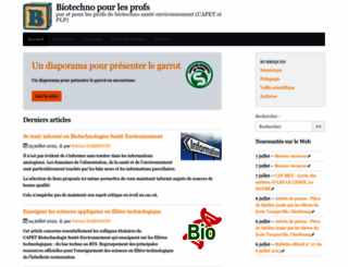 biotechno.fr screenshot