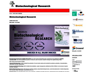 biotechnologicalresearch.com screenshot