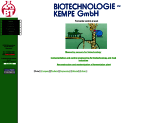 biotechnologie-kempe.de screenshot