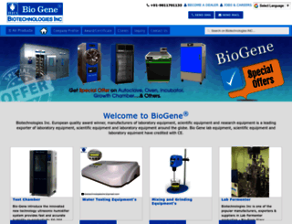biotechnologiesinc.com screenshot