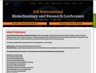 biotechnology.madridge.com screenshot