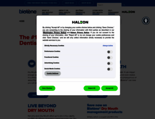 biotene.com screenshot