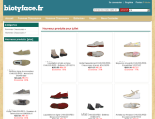 biotyface.fr screenshot