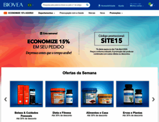 biovea-brasil.com screenshot