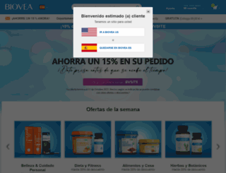 biovea.es screenshot