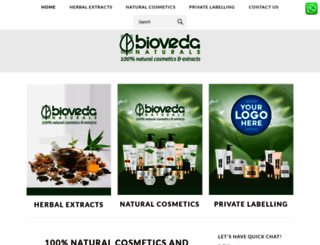 biovedanaturals.com screenshot