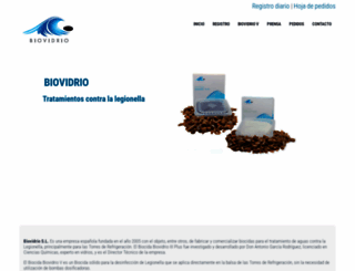 biovidrio.com screenshot