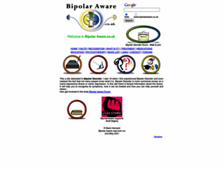 bipolaraware.co.uk screenshot